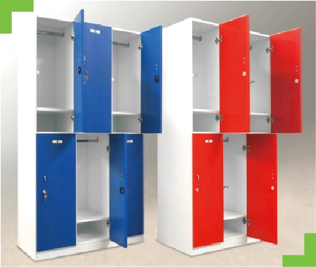 lockers plasticos